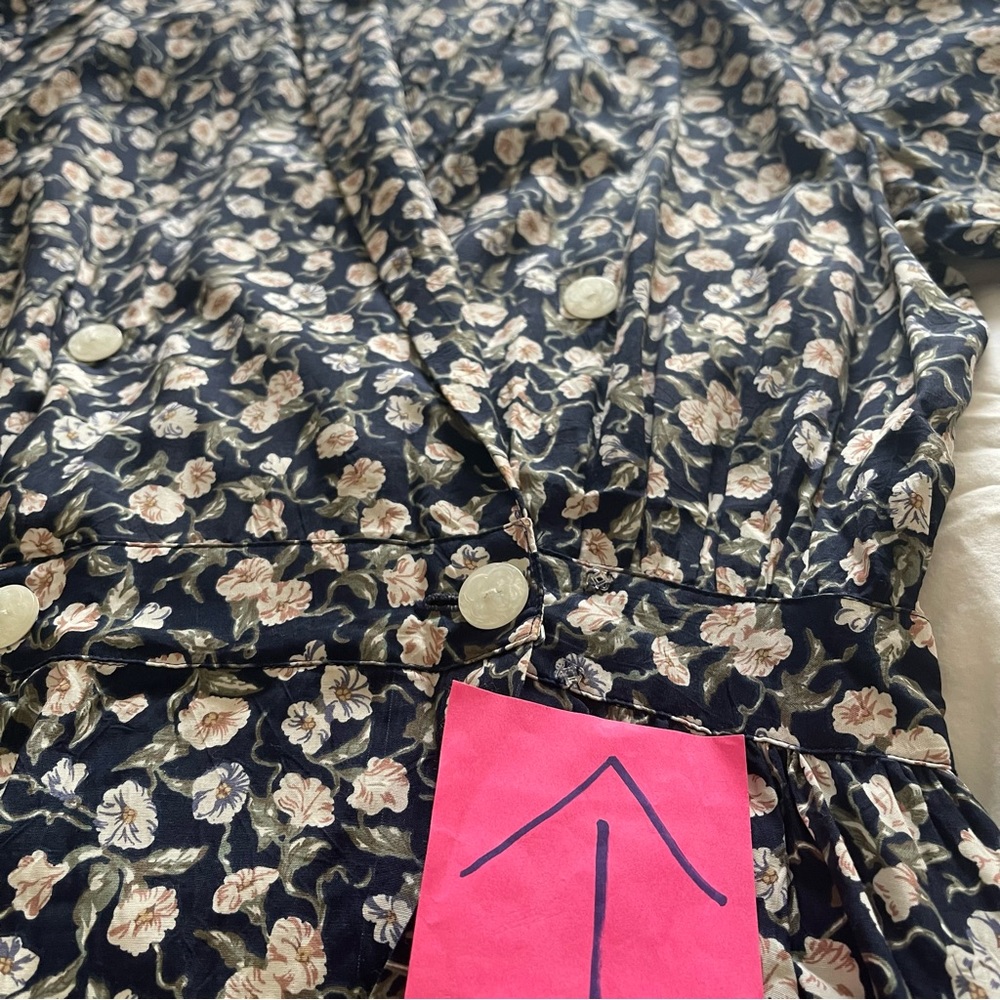 Chaus Floral Tie Waist Midi Dress - Picture 12 of 17